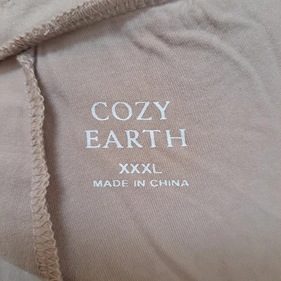 NEW Cozy Earth Blush Pink Bamboo Soft Cooling Pajamas *SHORTS ONLY Size 3XL - Picture 6 of 7